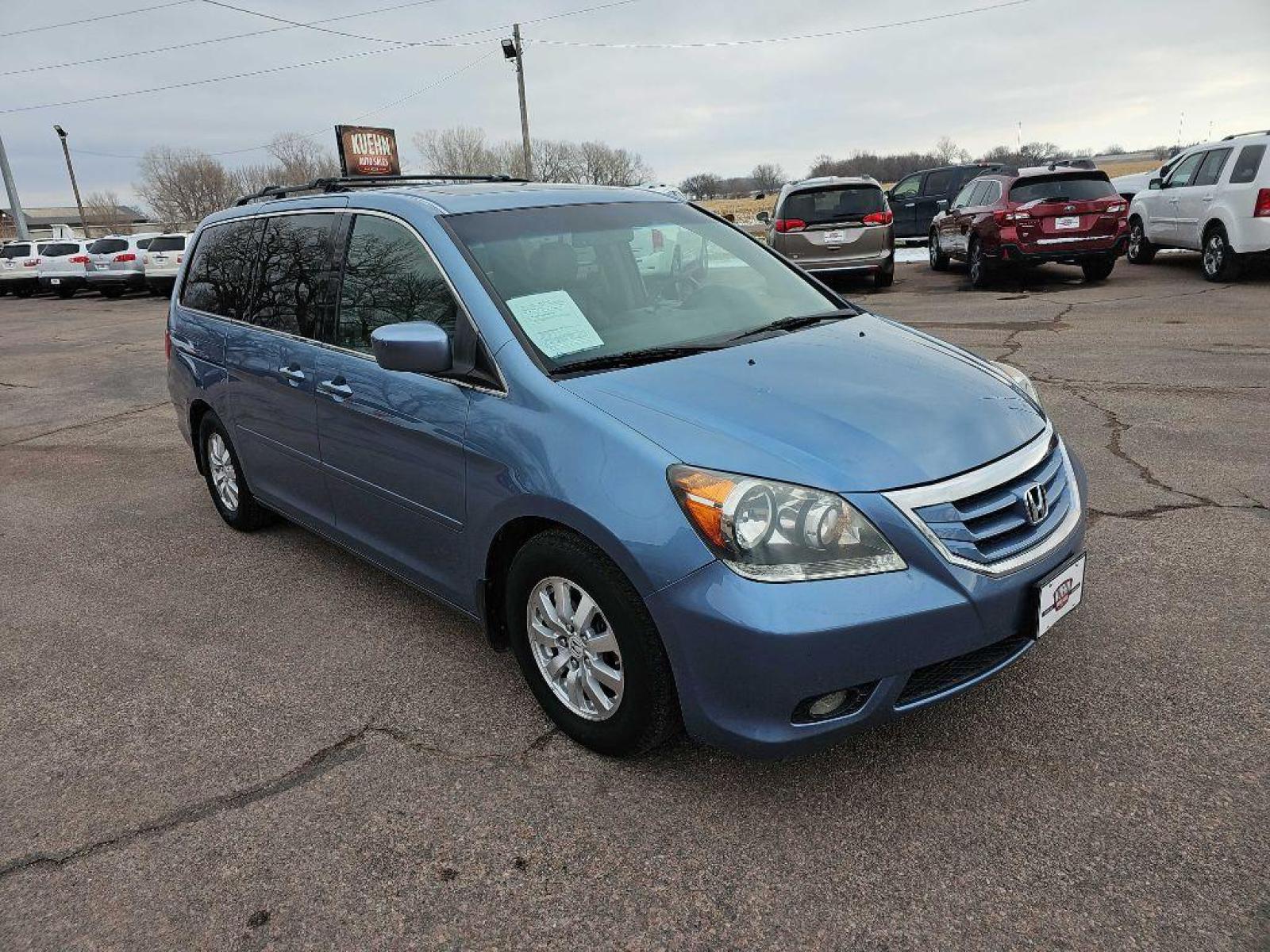 2008 BLUE HONDA ODYSSEY EXL (5FNRL38788B) with an 3.5L engine, Automatic transmission, located at 495 Old Highway 20 West, South Sioux City, NE, 68776, (402) 494-2677, 42.458408, -96.443512 - Photo #5