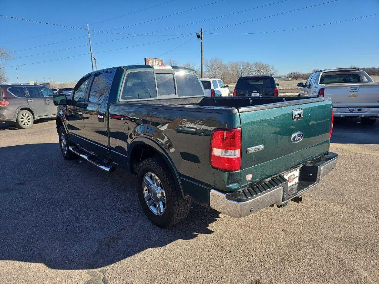 2008 GREEN FORD F150 SUPERCREW (1FTPW14V28K) with an 5.4L engine, Automatic transmission, located at 495 Old Highway 20 West, South Sioux City, NE, 68776, (402) 494-2677, 42.458408, -96.443512 - Photo#2