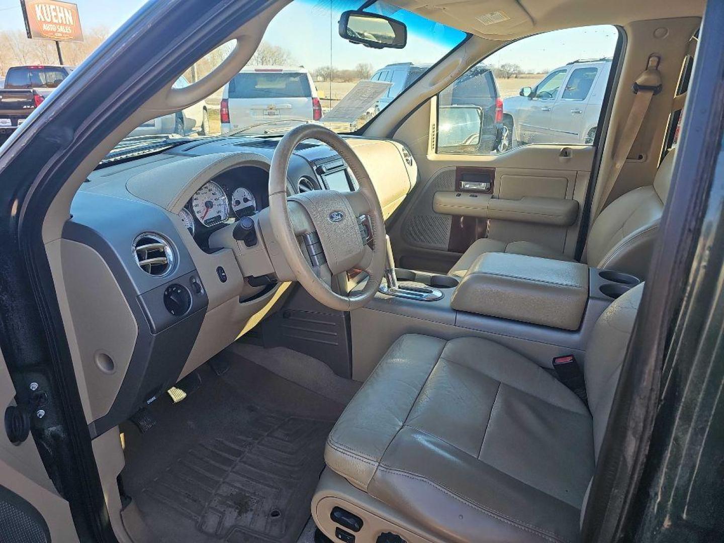 2008 GREEN FORD F150 SUPERCREW (1FTPW14V28K) with an 5.4L engine, Automatic transmission, located at 495 Old Highway 20 West, South Sioux City, NE, 68776, (402) 494-2677, 42.458408, -96.443512 - Photo#9