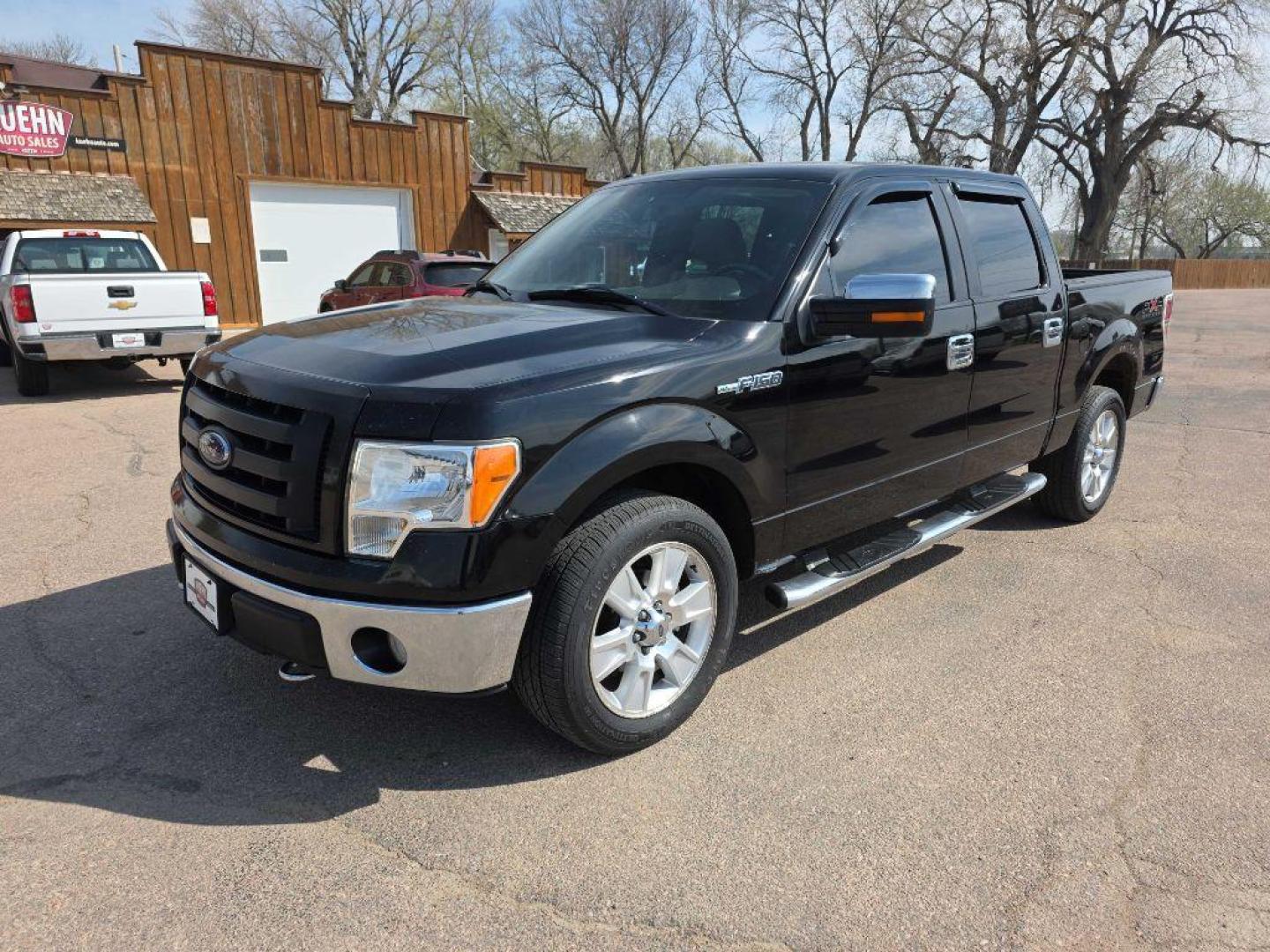 2009 BLACK FORD F150 SUPERCREW (1FTPW14V99F) with an 5.4L engine, Automatic transmission, located at 495 Old Highway 20 West, South Sioux City, NE, 68776, (402) 494-2677, 42.458408, -96.443512 - Photo#0