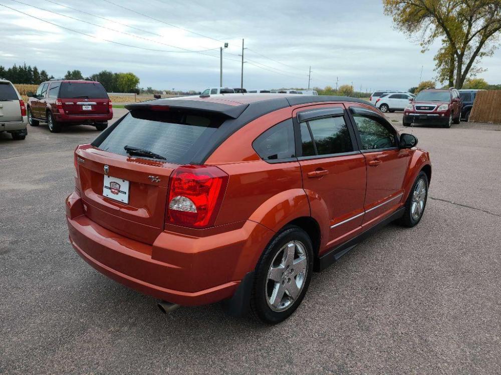 2008 ORANGE DODGE CALIBER R/T (1B3HB78KX8D) with an 2.4L engine, 5-Speed Manual transmission, located at 495 Old Highway 20 West, South Sioux City, NE, 68776, (402) 494-2677, 42.458408, -96.443512 - Photo #3