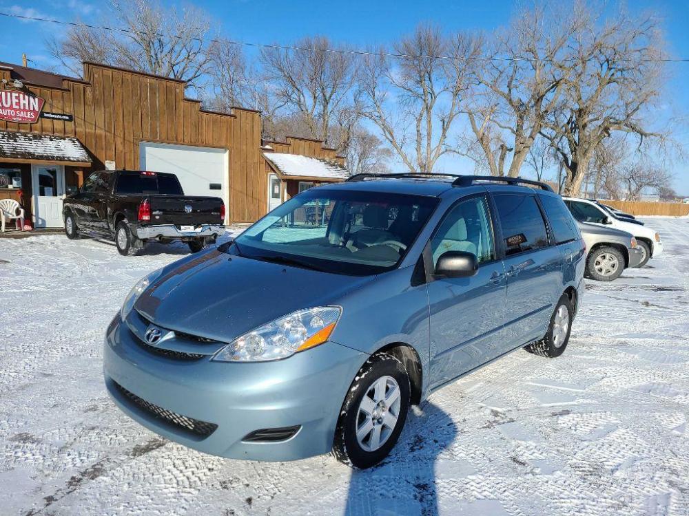 2010 BLUE TOYOTA SIENNA CE (5TDKK4CC6AS) with an 3.5L engine, Automatic transmission, located at 495 Old Highway 20 West, South Sioux City, NE, 68776, (402) 494-2677, 42.458408, -96.443512 - Photo #0