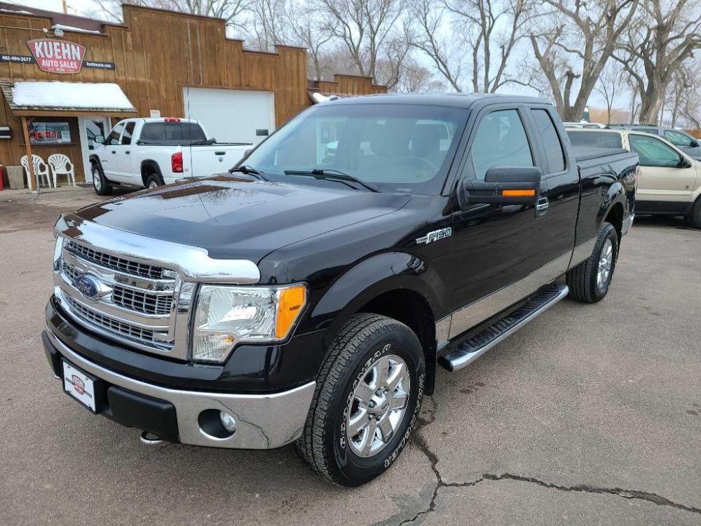 2013 BLACK FORD F150 SUPER CAB (1FTFX1EF7DK) with an 5.0L engine, Automatic transmission, located at 495 Old Highway 20 West, South Sioux City, NE, 68776, (402) 494-2677, 42.458408, -96.443512 - Photo #0