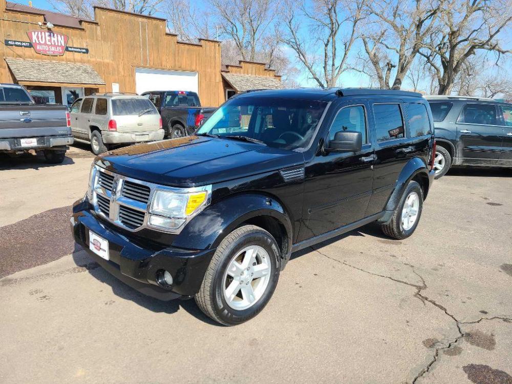 2007 BLACK DODGE NITRO SLT (1D8GU58K87W) with an 3.7L engine, Automatic transmission, located at 495 Old Highway 20 West, South Sioux City, NE, 68776, (402) 494-2677, 42.458408, -96.443512 - Photo #0