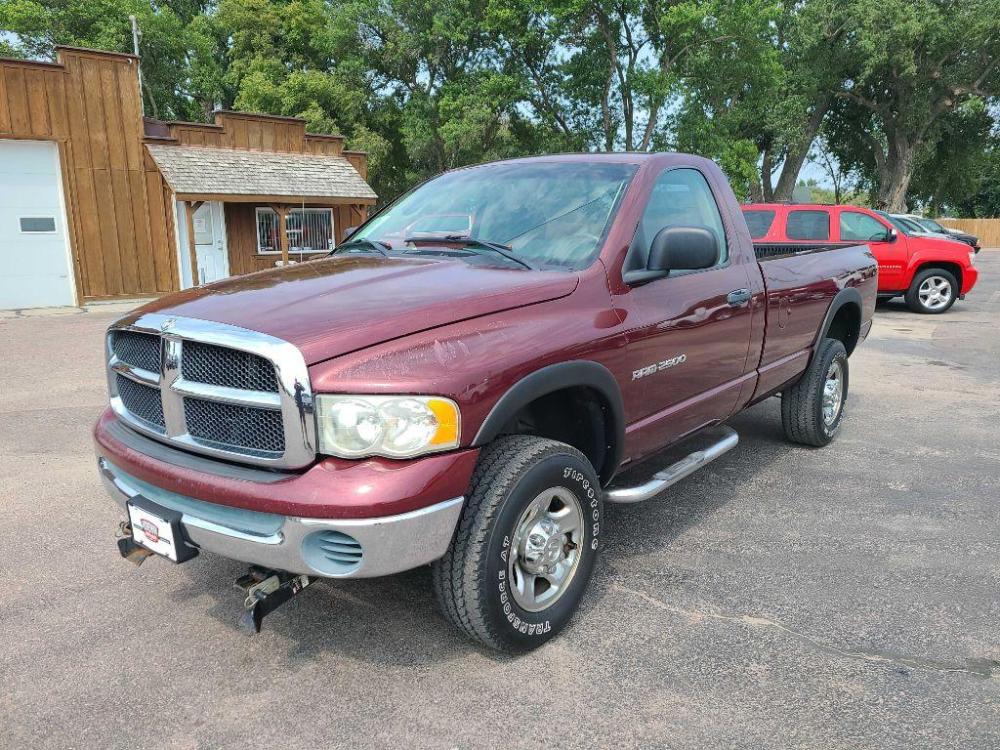 2003 MAROON DODGE RAM 2500 ST (3D7KU26D83G) with an 5.7L engine, Automatic transmission, located at 495 Old Highway 20 West, South Sioux City, NE, 68776, (402) 494-2677, 42.458408, -96.443512 - Photo #0