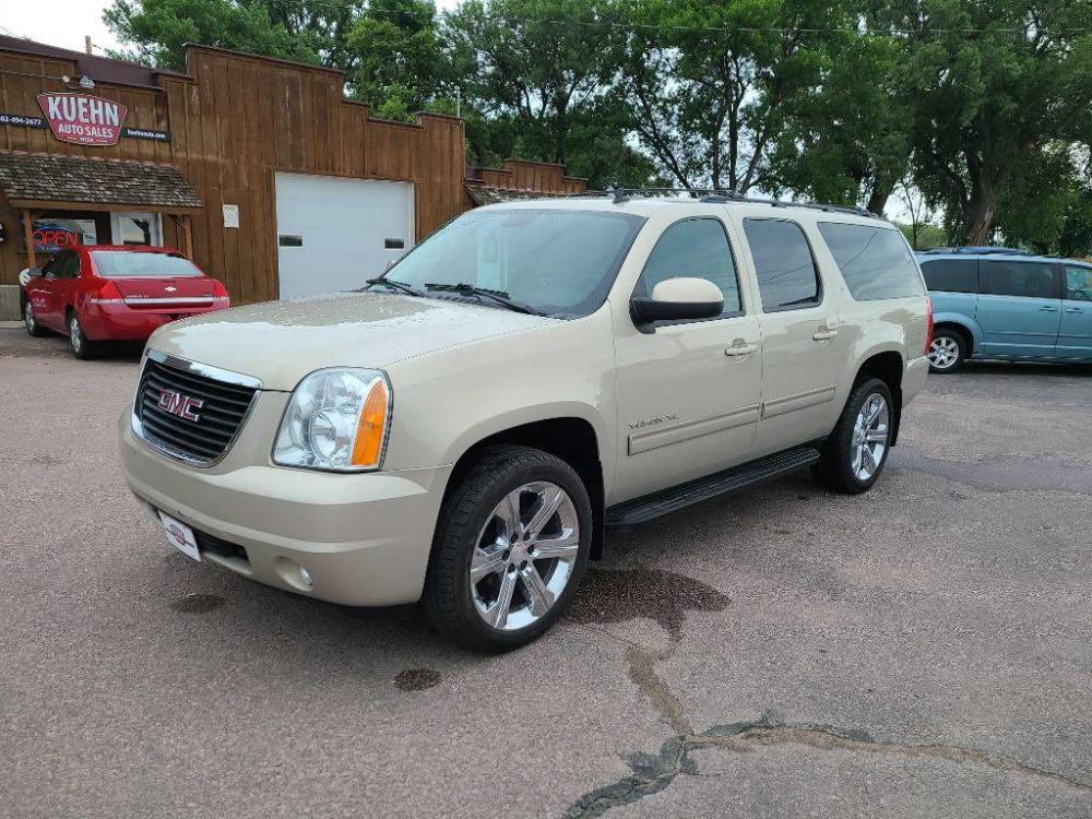 2012 TAN GMC YUKON XL 1500 SLT (1GKS2KE75CR) with an 5.3L engine, Automatic transmission, located at 495 Old Highway 20 West, South Sioux City, NE, 68776, (402) 494-2677, 42.458408, -96.443512 - Photo #0
