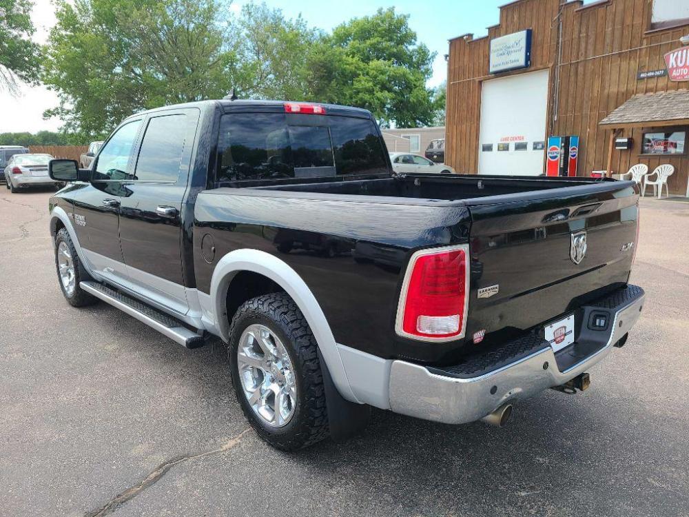 2013 BLACK RAM 1500 LARAMIE (1C6RR7NT4DS) with an 5.7L engine, Automatic transmission, located at 495 Old Highway 20 West, South Sioux City, NE, 68776, (402) 494-2677, 42.458408, -96.443512 - Photo #2
