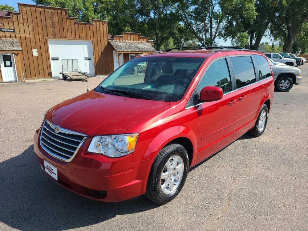 2008 MAROON CHRYSLER TOWN and COUNTRY TOURING (2A8HR54P38R) with an 3.8L engine, Automatic transmission, located at 495 Old Highway 20 West, South Sioux City, NE, 68776, (402) 494-2677, 42.458408, -96.443512 - Photo #0