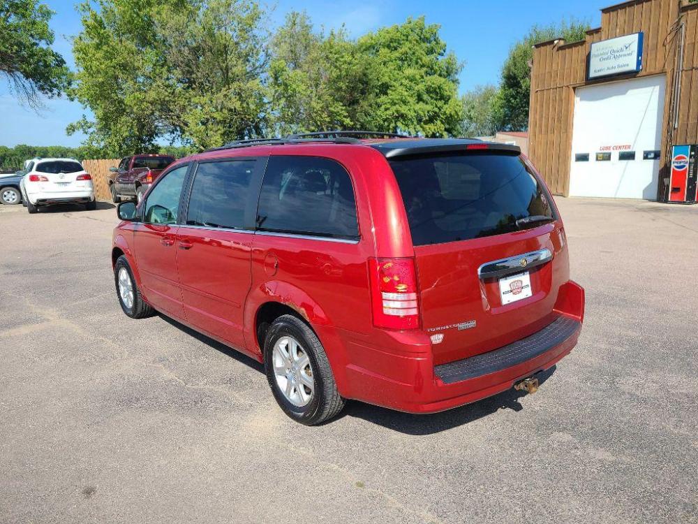 2008 MAROON CHRYSLER TOWN and COUNTRY TOURING (2A8HR54P38R) with an 3.8L engine, Automatic transmission, located at 495 Old Highway 20 West, South Sioux City, NE, 68776, (402) 494-2677, 42.458408, -96.443512 - Photo #2