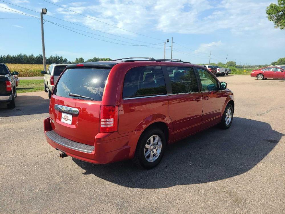 2008 MAROON CHRYSLER TOWN and COUNTRY TOURING (2A8HR54P38R) with an 3.8L engine, Automatic transmission, located at 495 Old Highway 20 West, South Sioux City, NE, 68776, (402) 494-2677, 42.458408, -96.443512 - Photo #3