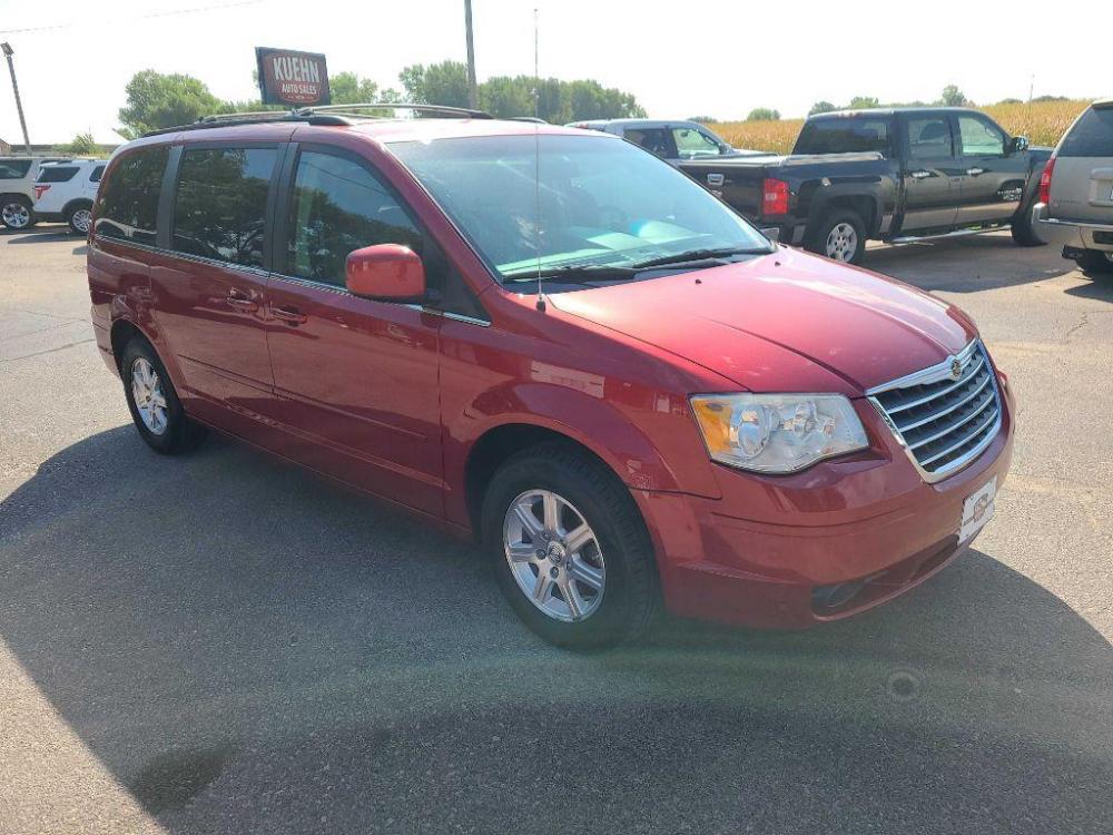2008 MAROON CHRYSLER TOWN and COUNTRY TOURING (2A8HR54P38R) with an 3.8L engine, Automatic transmission, located at 495 Old Highway 20 West, South Sioux City, NE, 68776, (402) 494-2677, 42.458408, -96.443512 - Photo #5