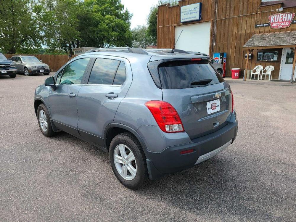 2015 BLUE CHEVROLET TRAX 1LT (KL7CJRSB6FB) with an 1.4L engine, Automatic transmission, located at 495 Old Highway 20 West, South Sioux City, NE, 68776, (402) 494-2677, 42.458408, -96.443512 - Photo #2