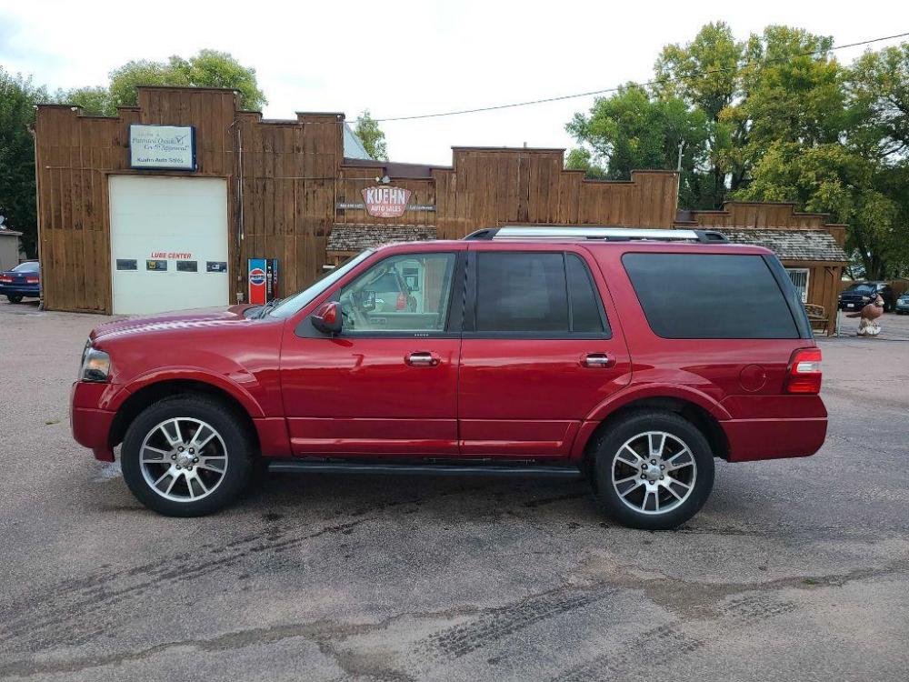 2013 MAROON FORD EXPEDITION LIMITED (1FMJU2A58DE) with an 5.4L engine, Automatic transmission, located at 495 Old Highway 20 West, South Sioux City, NE, 68776, (402) 494-2677, 42.458408, -96.443512 - Photo #1