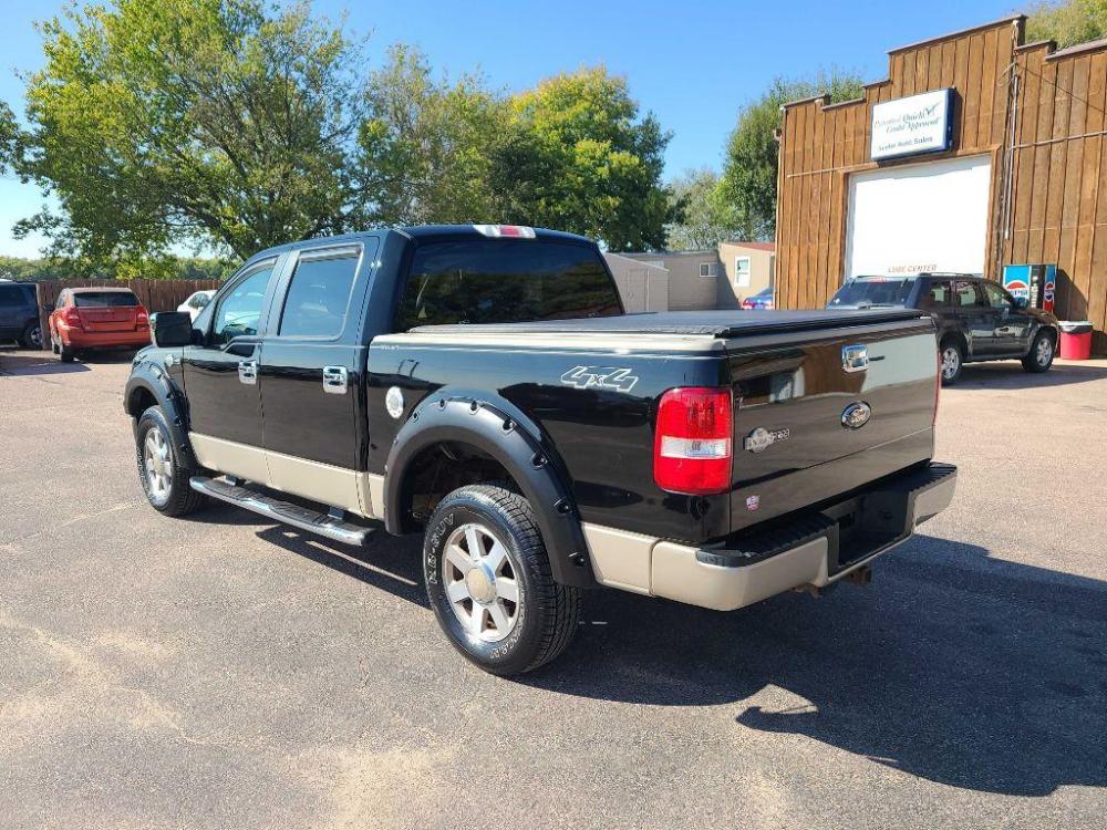 2008 BLACK FORD F150 SUPERCREW (1FTPW14V58K) with an 5.4L engine, Automatic transmission, located at 495 Old Highway 20 West, South Sioux City, NE, 68776, (402) 494-2677, 42.458408, -96.443512 - Photo #2
