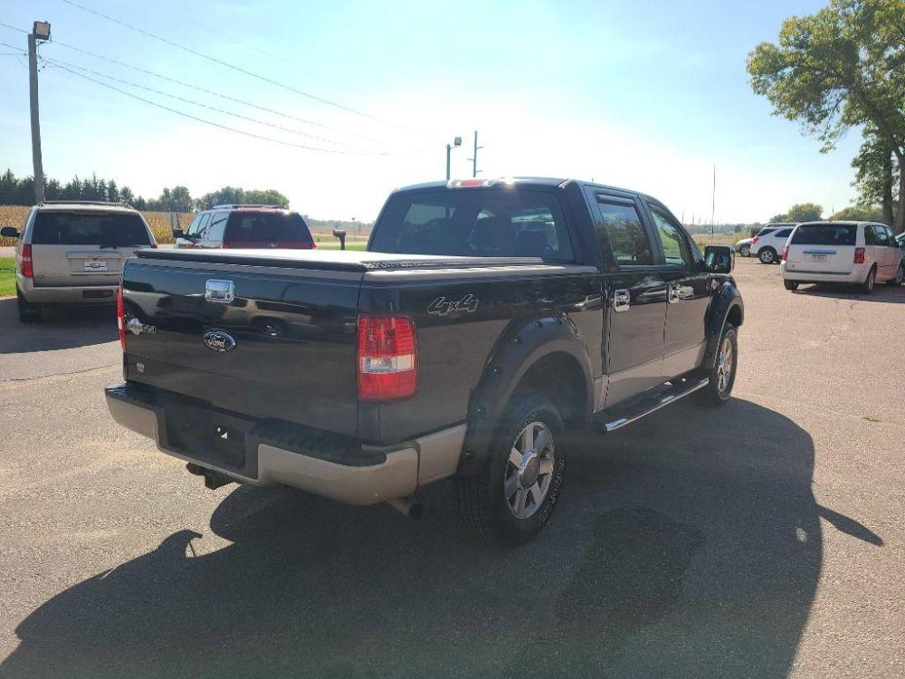 2008 BLACK FORD F150 SUPERCREW (1FTPW14V58K) with an 5.4L engine, Automatic transmission, located at 495 Old Highway 20 West, South Sioux City, NE, 68776, (402) 494-2677, 42.458408, -96.443512 - Photo #3