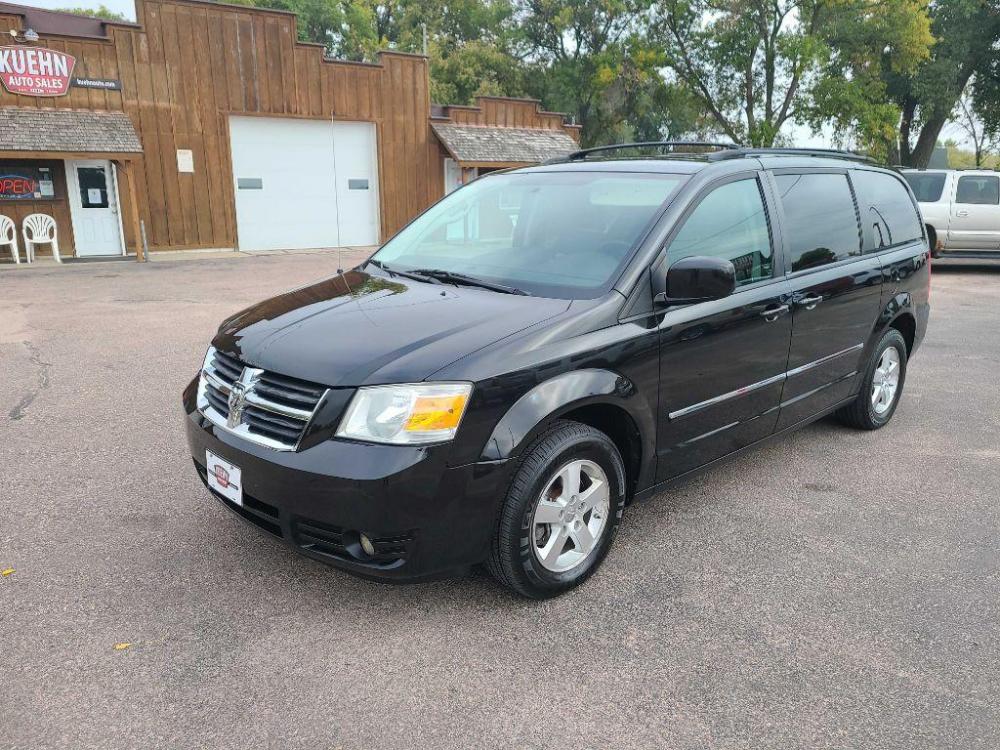 2009 BLACK DODGE GRAND CARAVAN SXT (2D8HN54179R) with an 3.8L engine, Automatic transmission, located at 495 Old Highway 20 West, South Sioux City, NE, 68776, (402) 494-2677, 42.458408, -96.443512 - Photo #0