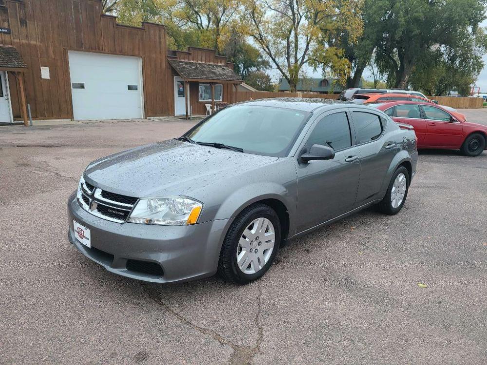 2012 GREY DODGE AVENGER SE (1C3CDZAB9CN) with an 2.4L engine, Automatic transmission, located at 495 Old Highway 20 West, South Sioux City, NE, 68776, (402) 494-2677, 42.458408, -96.443512 - Photo #0