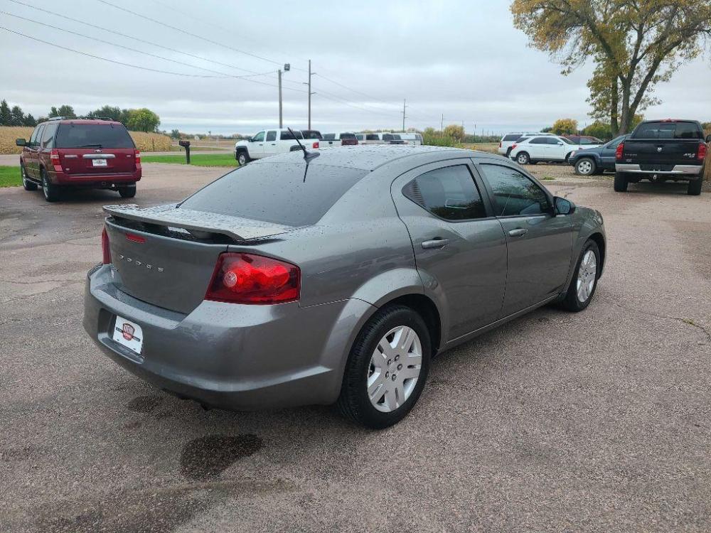 2012 GREY DODGE AVENGER SE (1C3CDZAB9CN) with an 2.4L engine, Automatic transmission, located at 495 Old Highway 20 West, South Sioux City, NE, 68776, (402) 494-2677, 42.458408, -96.443512 - Photo #2
