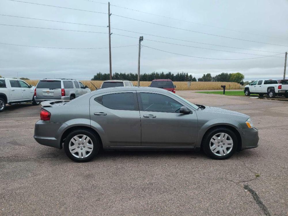 2012 GREY DODGE AVENGER SE (1C3CDZAB9CN) with an 2.4L engine, Automatic transmission, located at 495 Old Highway 20 West, South Sioux City, NE, 68776, (402) 494-2677, 42.458408, -96.443512 - Photo #3