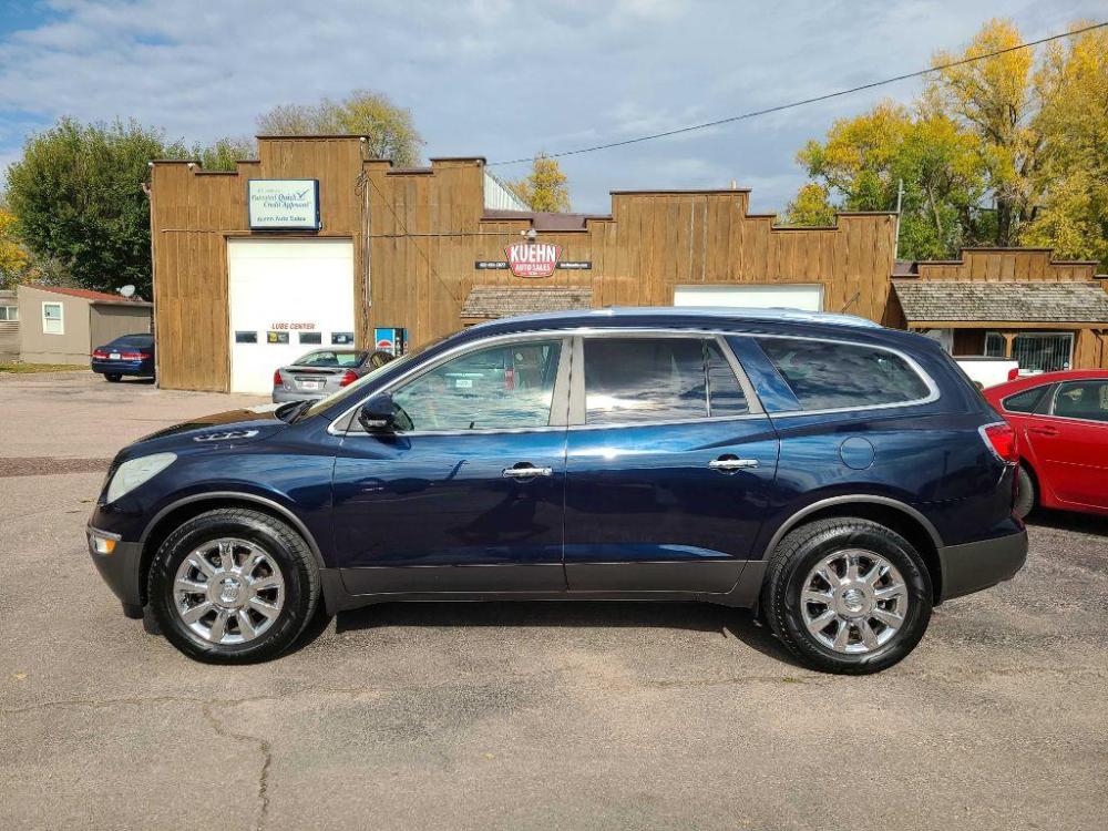 2012 BLUE BUICK ENCLAVE (5GAKVDED1CJ) with an 3.6L engine, Automatic transmission, located at 495 Old Highway 20 West, South Sioux City, NE, 68776, (402) 494-2677, 42.458408, -96.443512 - Photo #1