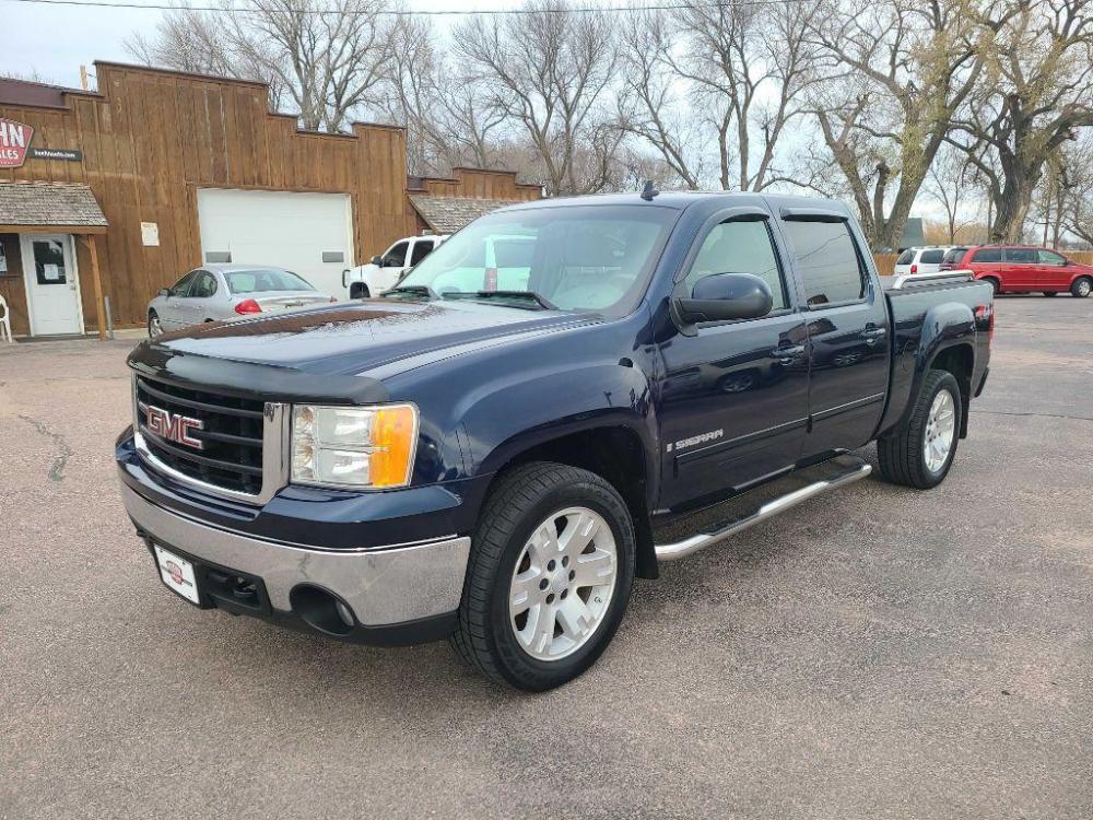 2008 BLUE GMC SIERRA 1500 (2GTEK13M181) with an 5.3L engine, Automatic transmission, located at 495 Old Highway 20 West, South Sioux City, NE, 68776, (402) 494-2677, 42.458408, -96.443512 - Photo #0