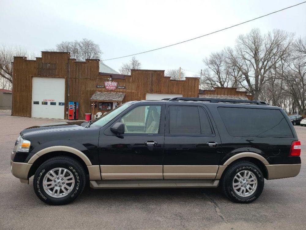 2013 BLACK FORD EXPEDITION EL XLT (1FMJK1J52DE) with an 5.4L engine, Automatic transmission, located at 495 Old Highway 20 West, South Sioux City, NE, 68776, (402) 494-2677, 42.458408, -96.443512 - Photo #1