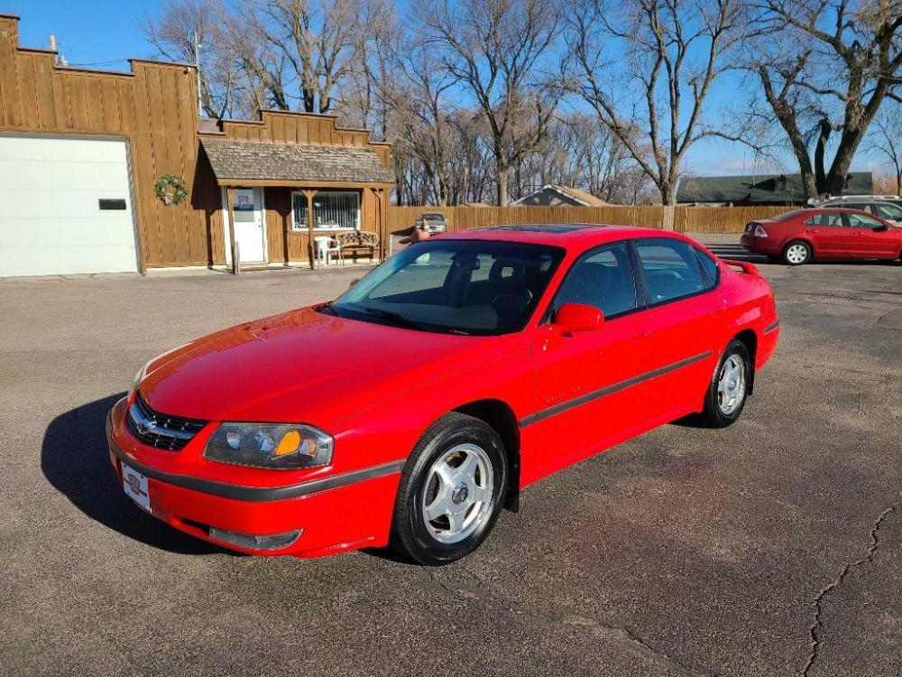 2000 RED CHEVROLET IMPALA LS (2G1WH55K3Y9) with an 3.8L engine, Automatic transmission, located at 495 Old Highway 20 West, South Sioux City, NE, 68776, (402) 494-2677, 42.458408, -96.443512 - Photo #0