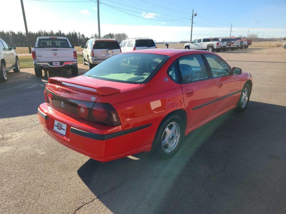 2000 RED CHEVROLET IMPALA LS (2G1WH55K3Y9) with an 3.8L engine, Automatic transmission, located at 495 Old Highway 20 West, South Sioux City, NE, 68776, (402) 494-2677, 42.458408, -96.443512 - Photo #3