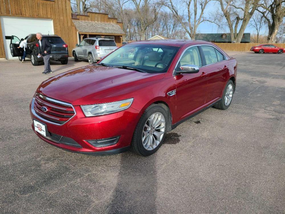 2013 MAROON FORD TAURUS LIMITED (1FAHP2F82DG) with an 3.5L engine, Automatic transmission, located at 495 Old Highway 20 West, South Sioux City, NE, 68776, (402) 494-2677, 42.458408, -96.443512 - Photo #0