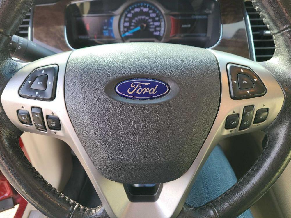 2013 MAROON FORD TAURUS LIMITED (1FAHP2F82DG) with an 3.5L engine, Automatic transmission, located at 495 Old Highway 20 West, South Sioux City, NE, 68776, (402) 494-2677, 42.458408, -96.443512 - Photo #9