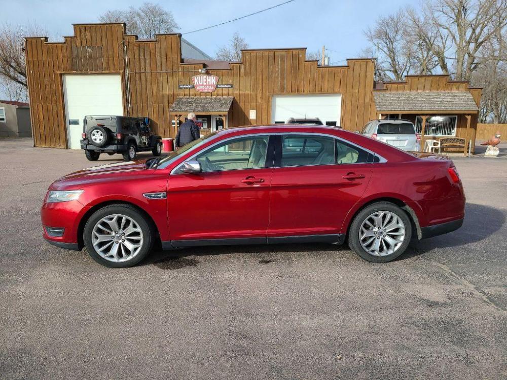 2013 MAROON FORD TAURUS LIMITED (1FAHP2F82DG) with an 3.5L engine, Automatic transmission, located at 495 Old Highway 20 West, South Sioux City, NE, 68776, (402) 494-2677, 42.458408, -96.443512 - Photo #1