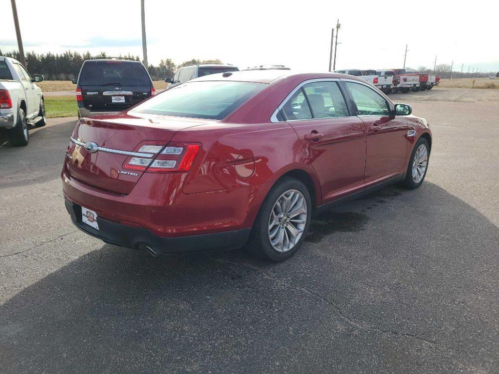 2013 MAROON FORD TAURUS LIMITED (1FAHP2F82DG) with an 3.5L engine, Automatic transmission, located at 495 Old Highway 20 West, South Sioux City, NE, 68776, (402) 494-2677, 42.458408, -96.443512 - Photo #3