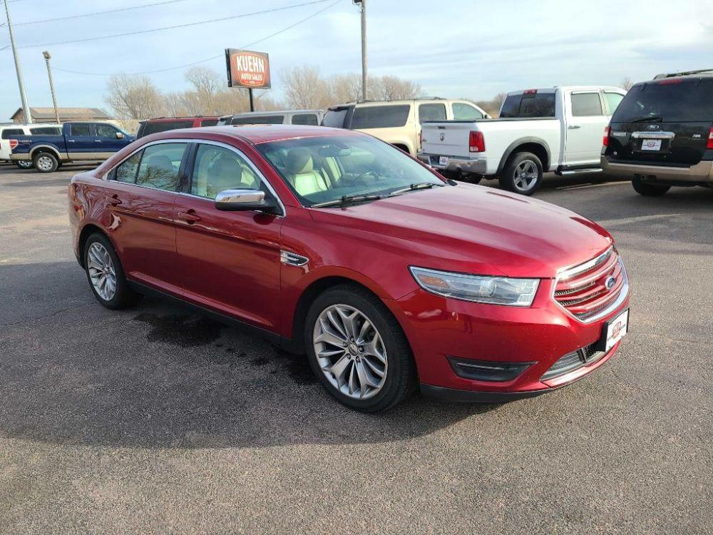 2013 MAROON FORD TAURUS LIMITED (1FAHP2F82DG) with an 3.5L engine, Automatic transmission, located at 495 Old Highway 20 West, South Sioux City, NE, 68776, (402) 494-2677, 42.458408, -96.443512 - Photo #5