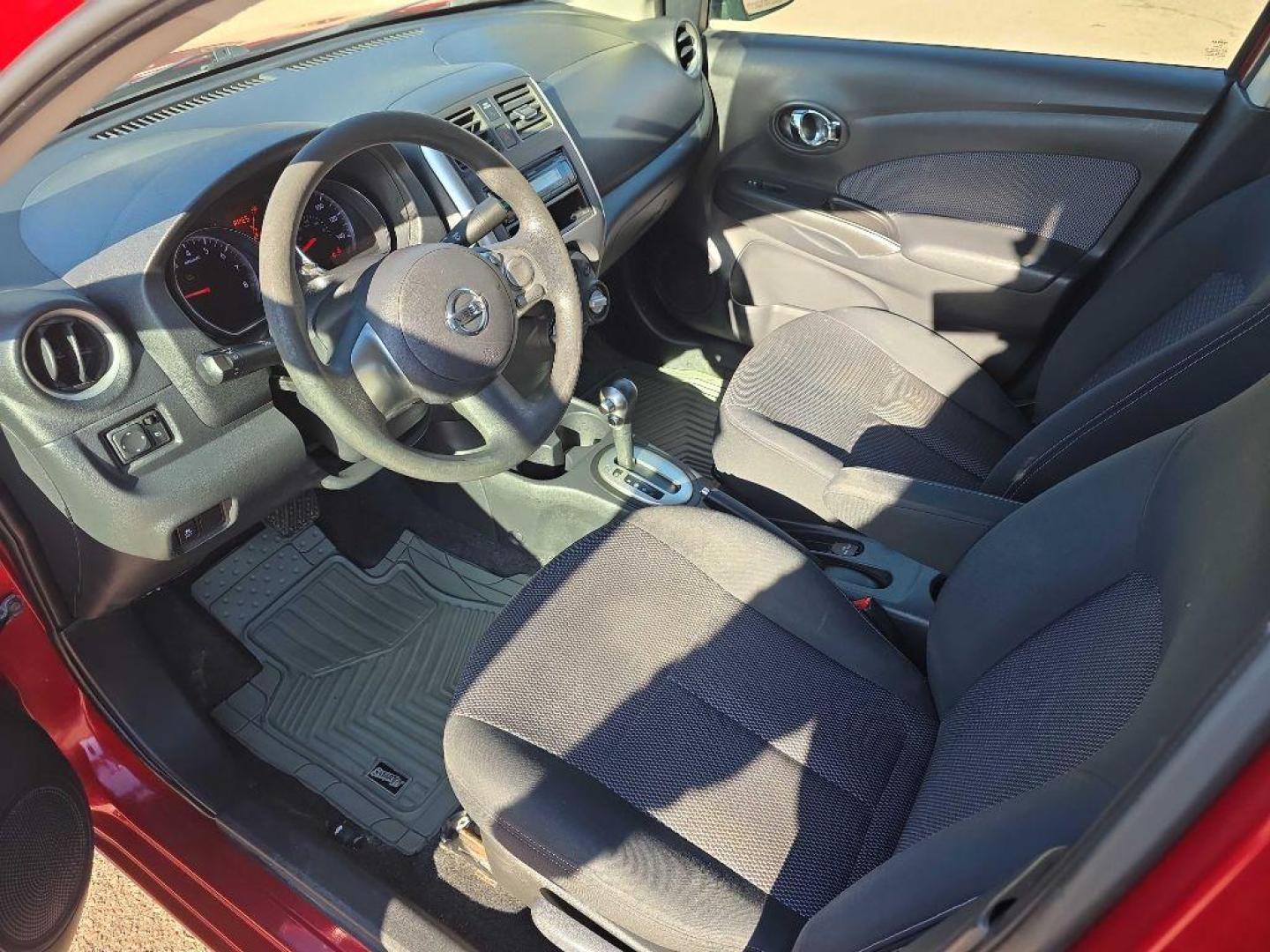 2014 MAROON NISSAN VERSA S (3N1CN7AP5EK) with an 1.6L engine, Continuously Variable transmission, located at 495 Old Highway 20 West, South Sioux City, NE, 68776, (402) 494-2677, 42.458408, -96.443512 - Photo#7