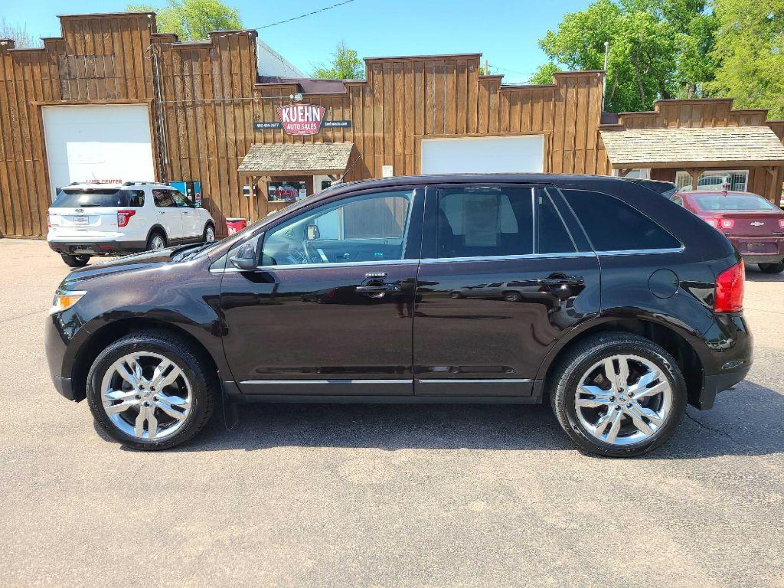2013 BROWN FORD EDGE LIMITED (2FMDK4KC6DB) with an 3.5L engine, Automatic transmission, located at 495 Old Highway 20 West, South Sioux City, NE, 68776, (402) 494-2677, 42.458408, -96.443512 - Photo #1