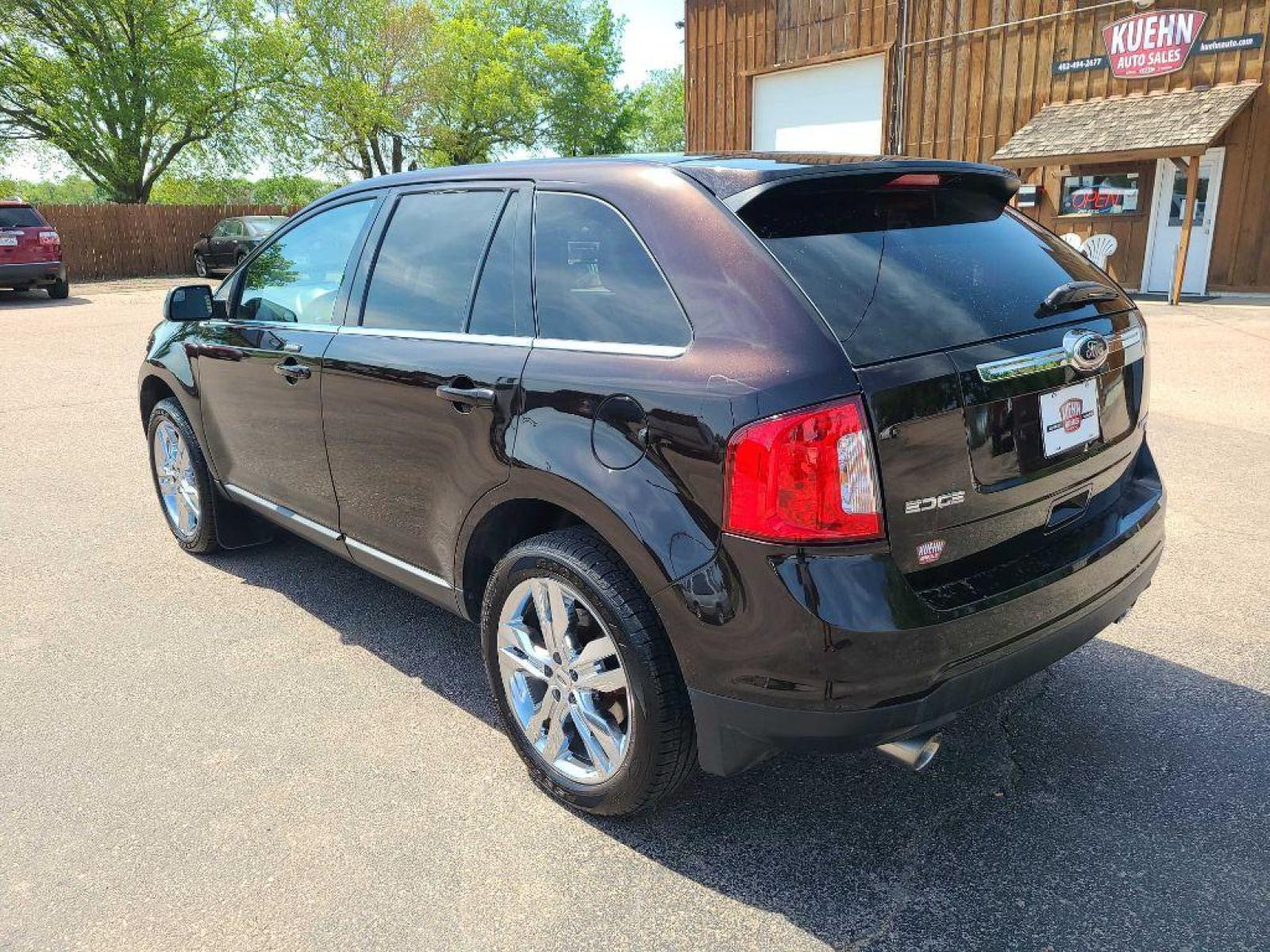 2013 BROWN FORD EDGE LIMITED (2FMDK4KC6DB) with an 3.5L engine, Automatic transmission, located at 495 Old Highway 20 West, South Sioux City, NE, 68776, (402) 494-2677, 42.458408, -96.443512 - Photo #2