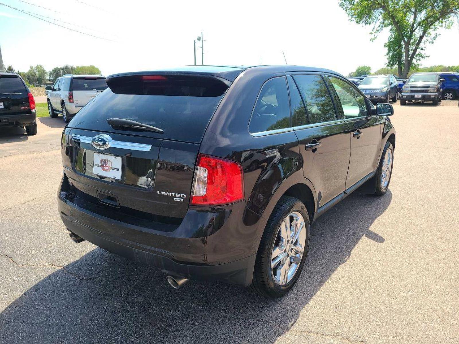 2013 BROWN FORD EDGE LIMITED (2FMDK4KC6DB) with an 3.5L engine, Automatic transmission, located at 495 Old Highway 20 West, South Sioux City, NE, 68776, (402) 494-2677, 42.458408, -96.443512 - Photo #3