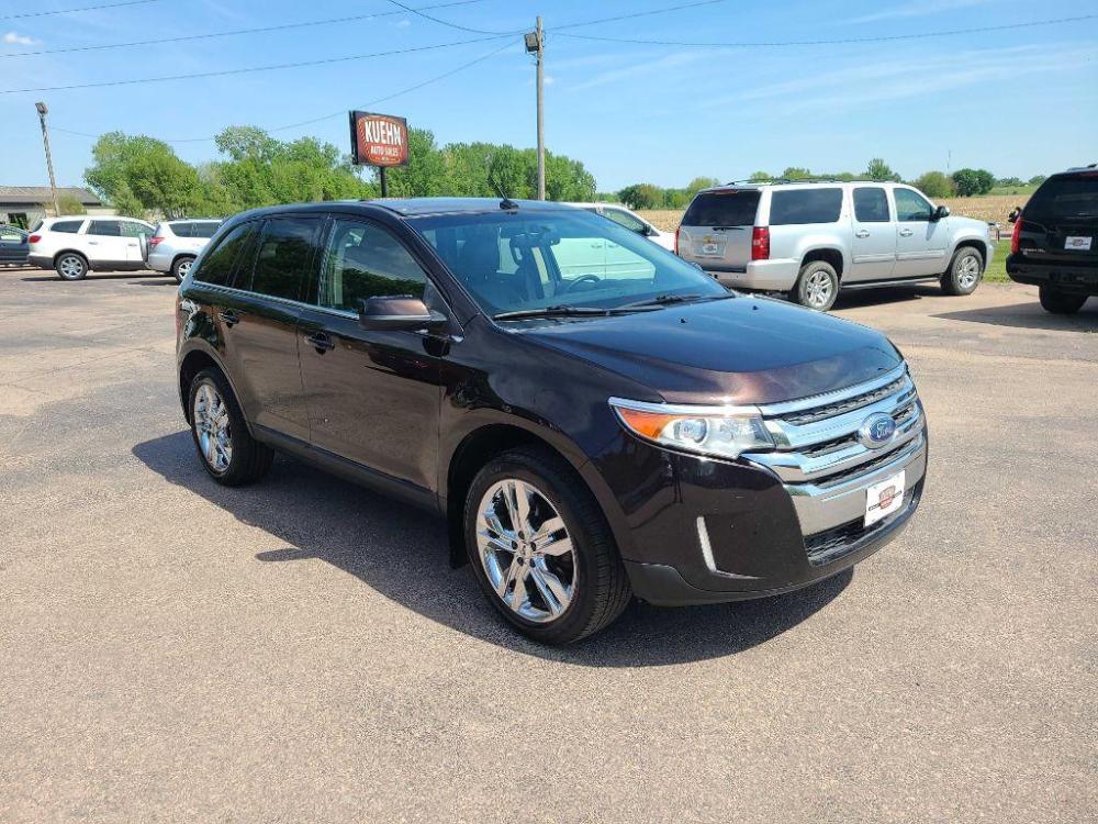 2013 BROWN FORD EDGE LIMITED (2FMDK4KC6DB) with an 3.5L engine, Automatic transmission, located at 495 Old Highway 20 West, South Sioux City, NE, 68776, (402) 494-2677, 42.458408, -96.443512 - Photo #5