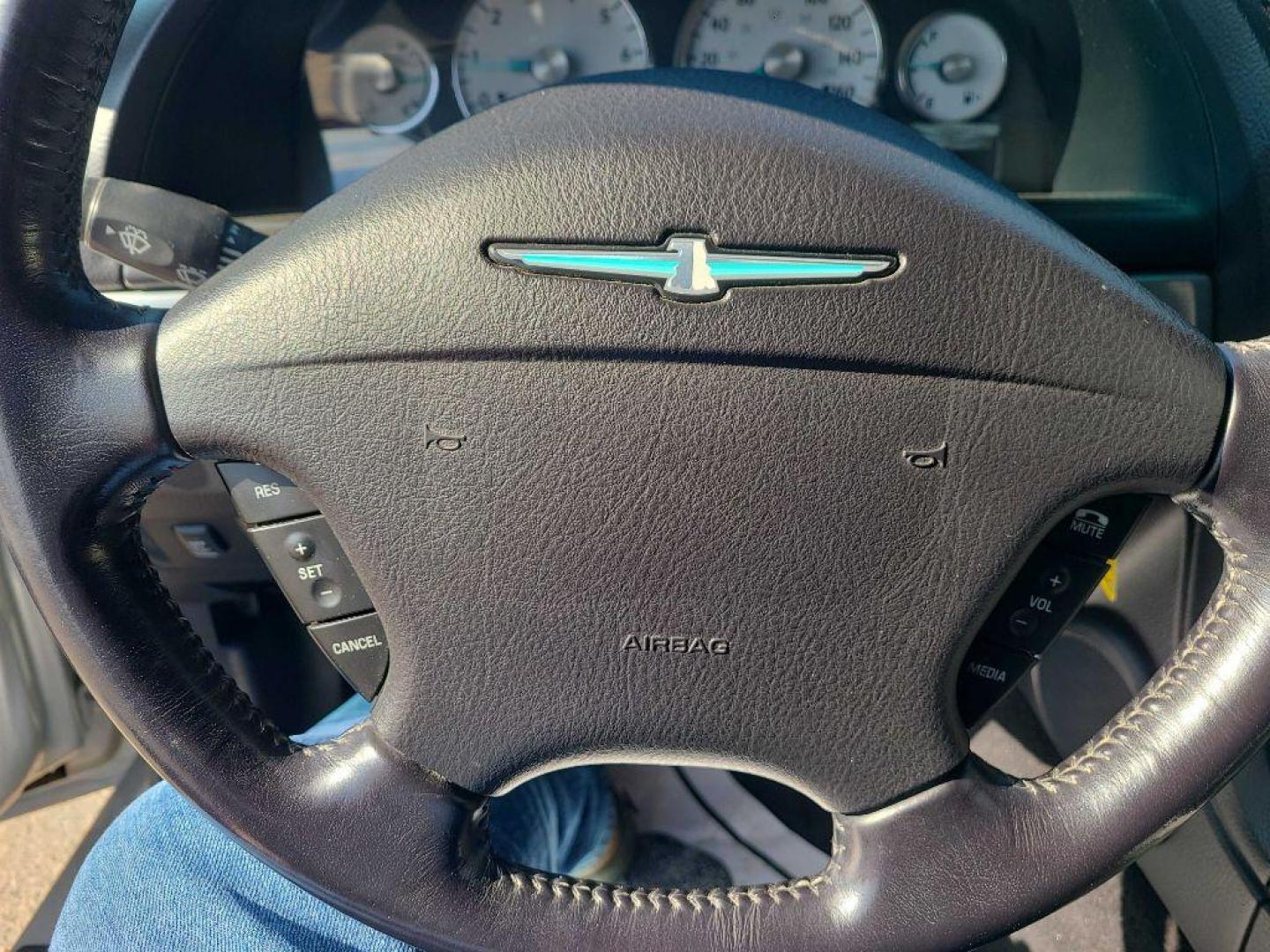 2004 SILVER FORD THUNDERBIRD (1FAHP60A74Y) with an 3.9L engine, Automatic transmission, located at 495 Old Highway 20 West, South Sioux City, NE, 68776, (402) 494-2677, 42.458408, -96.443512 - Photo#8