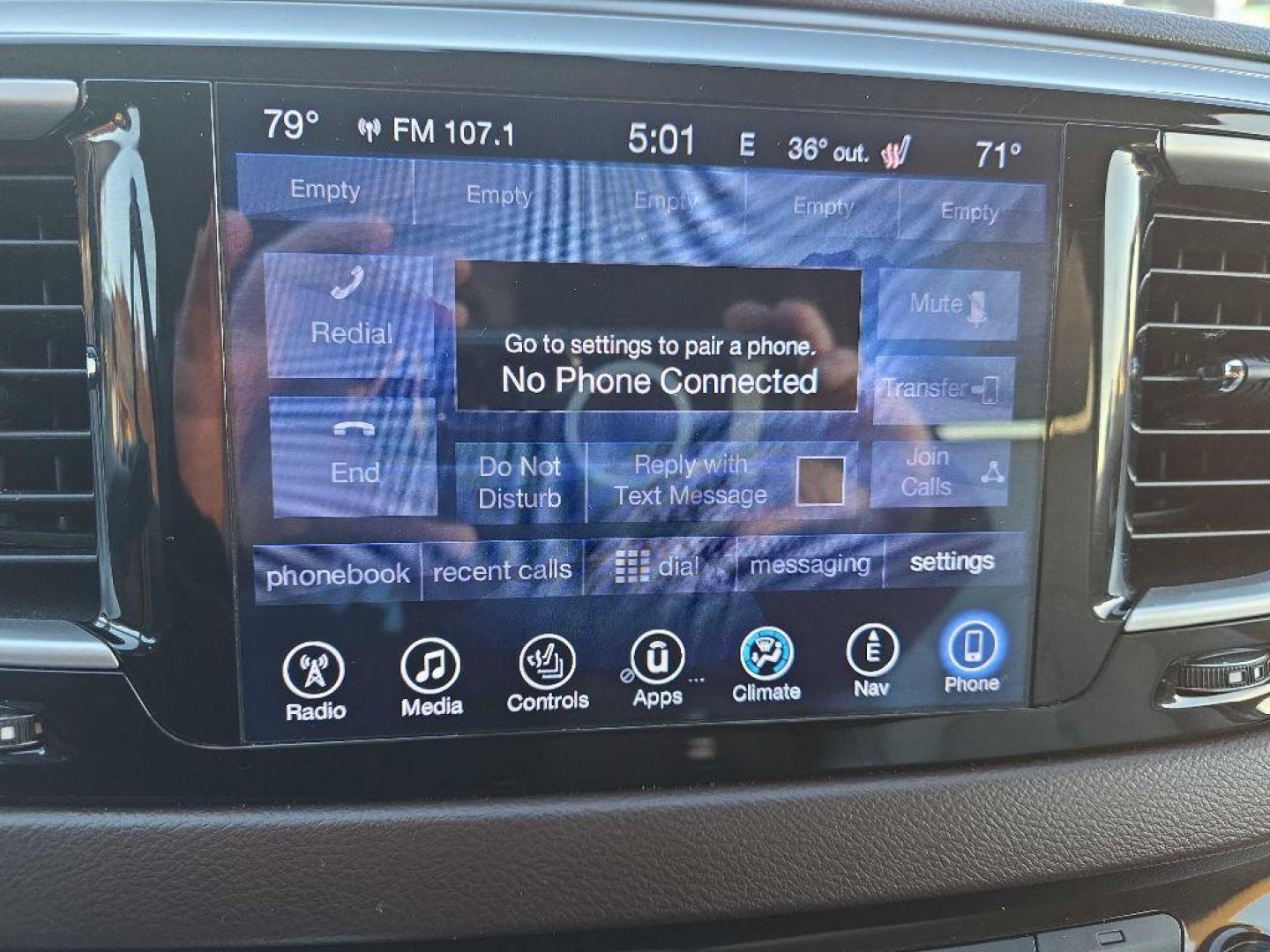 2017 TAN CHRYSLER PACIFICA TOURING L (2C4RC1BG9HR) with an 3.6L engine, Automatic transmission, located at 495 Old Highway 20 West, South Sioux City, NE, 68776, (402) 494-2677, 42.458408, -96.443512 - Photo#13