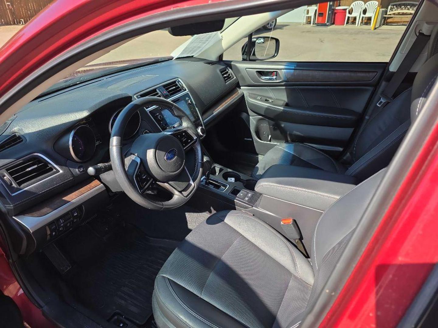 2019 RED SUBARU OUTBACK 2.5I LIMITED (4S4BSANC4K3) with an 2.5L engine, Continuously Variable transmission, located at 495 Old Highway 20 West, South Sioux City, NE, 68776, (402) 494-2677, 42.458408, -96.443512 - Photo#7