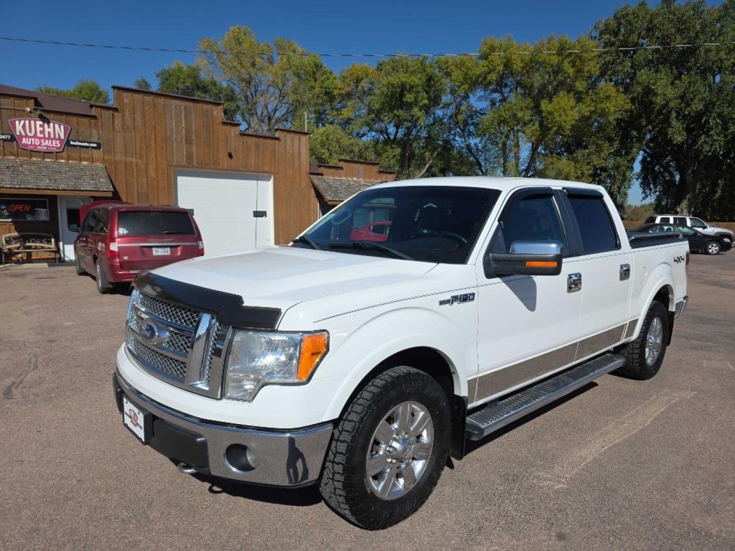 2010 WHITE FORD F150 SUPERCREW (1FTFW1EV9AF) with an 5.4L engine, Automatic transmission, located at 495 Old Highway 20 West, South Sioux City, NE, 68776, (402) 494-2677, 42.458408, -96.443512- Photo#4
