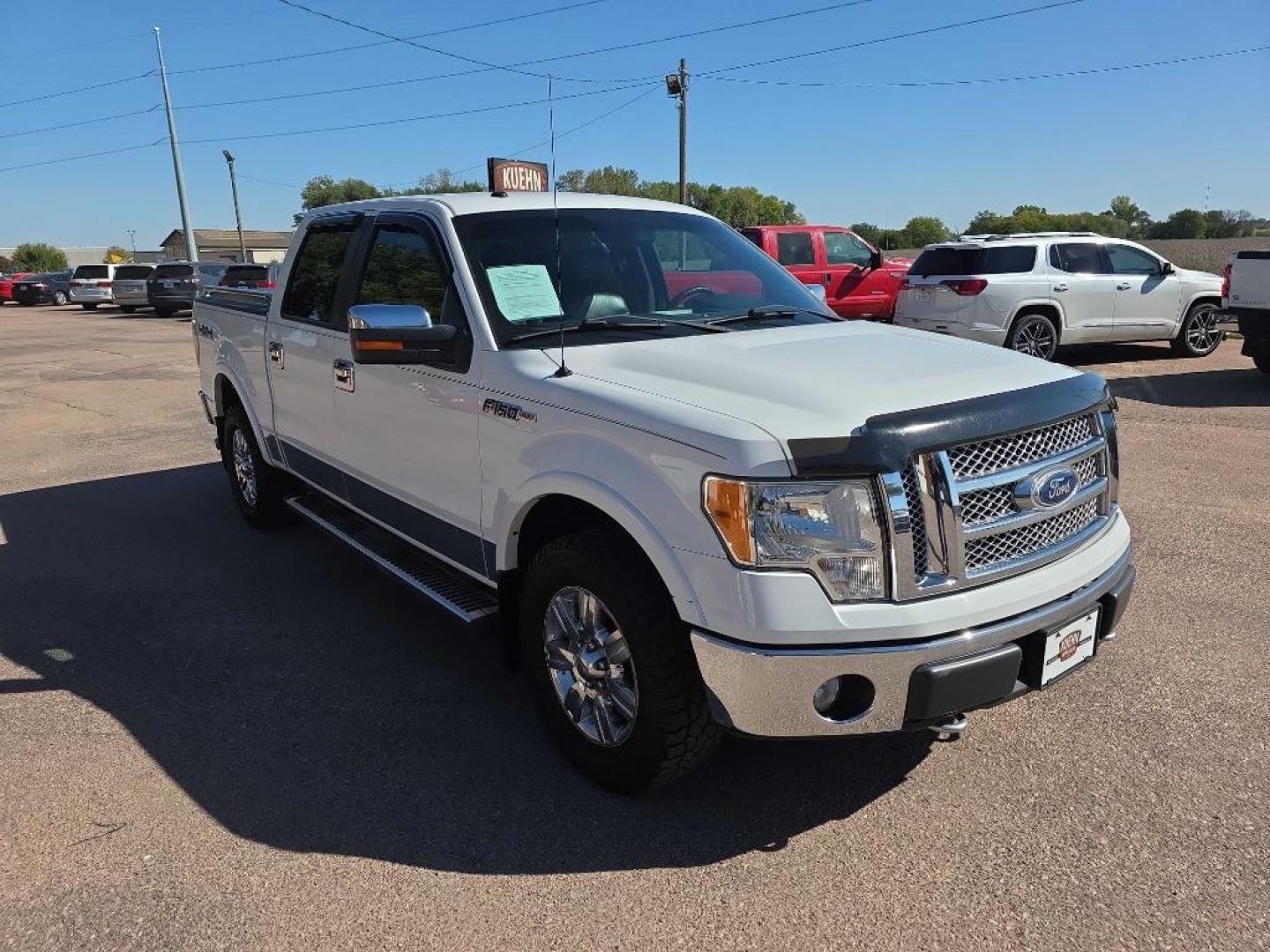 2010 WHITE FORD F150 SUPERCREW (1FTFW1EV9AF) with an 5.4L engine, Automatic transmission, located at 495 Old Highway 20 West, South Sioux City, NE, 68776, (402) 494-2677, 42.458408, -96.443512- Photo#7