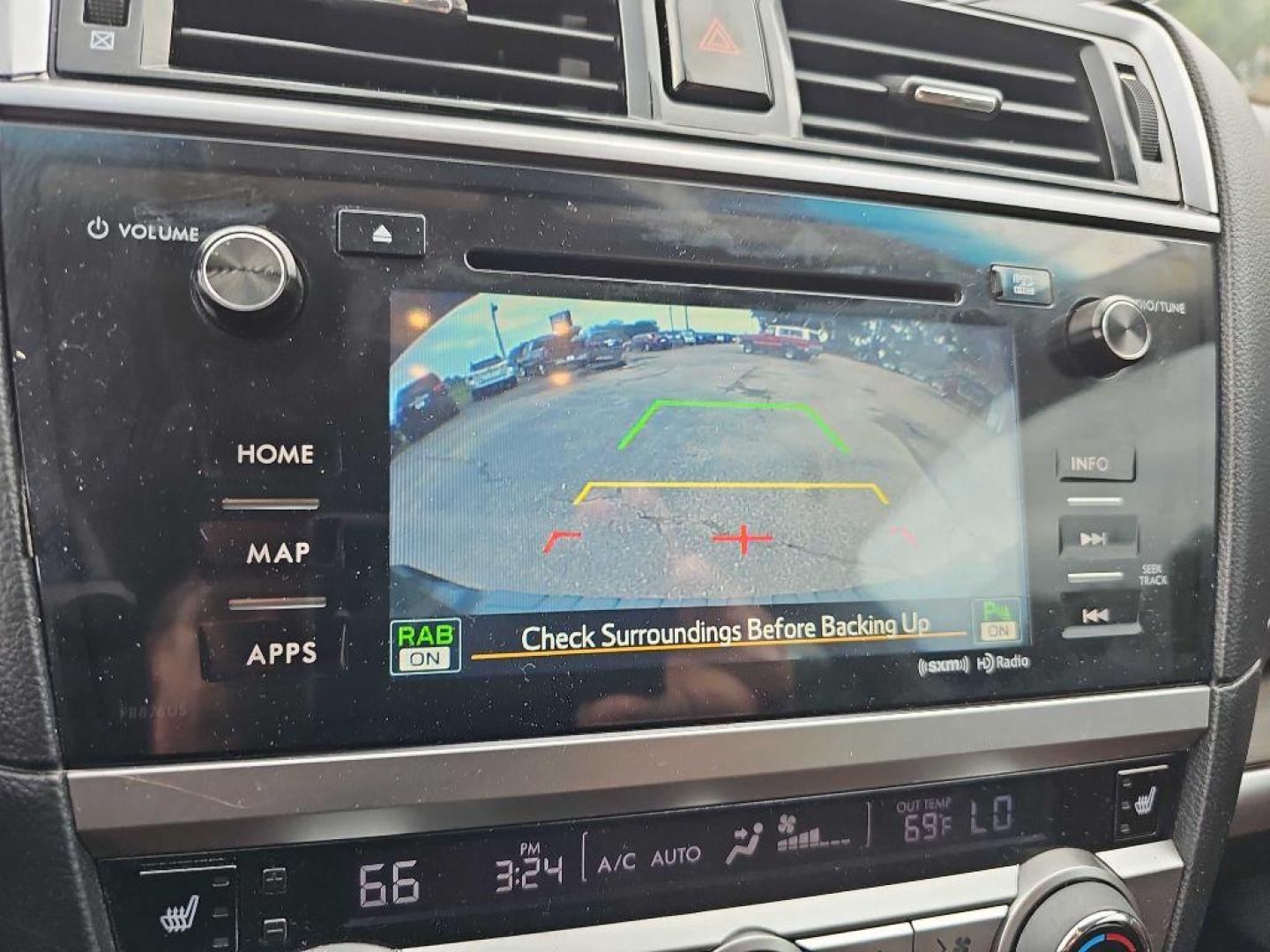 2017 BLACK SUBARU OUTBACK TOURING (4S4BSETCXH3) with an 3.6L engine, Continuously Variable transmission, located at 495 Old Highway 20 West, South Sioux City, NE, 68776, (402) 494-2677, 42.458408, -96.443512 - Photo#16