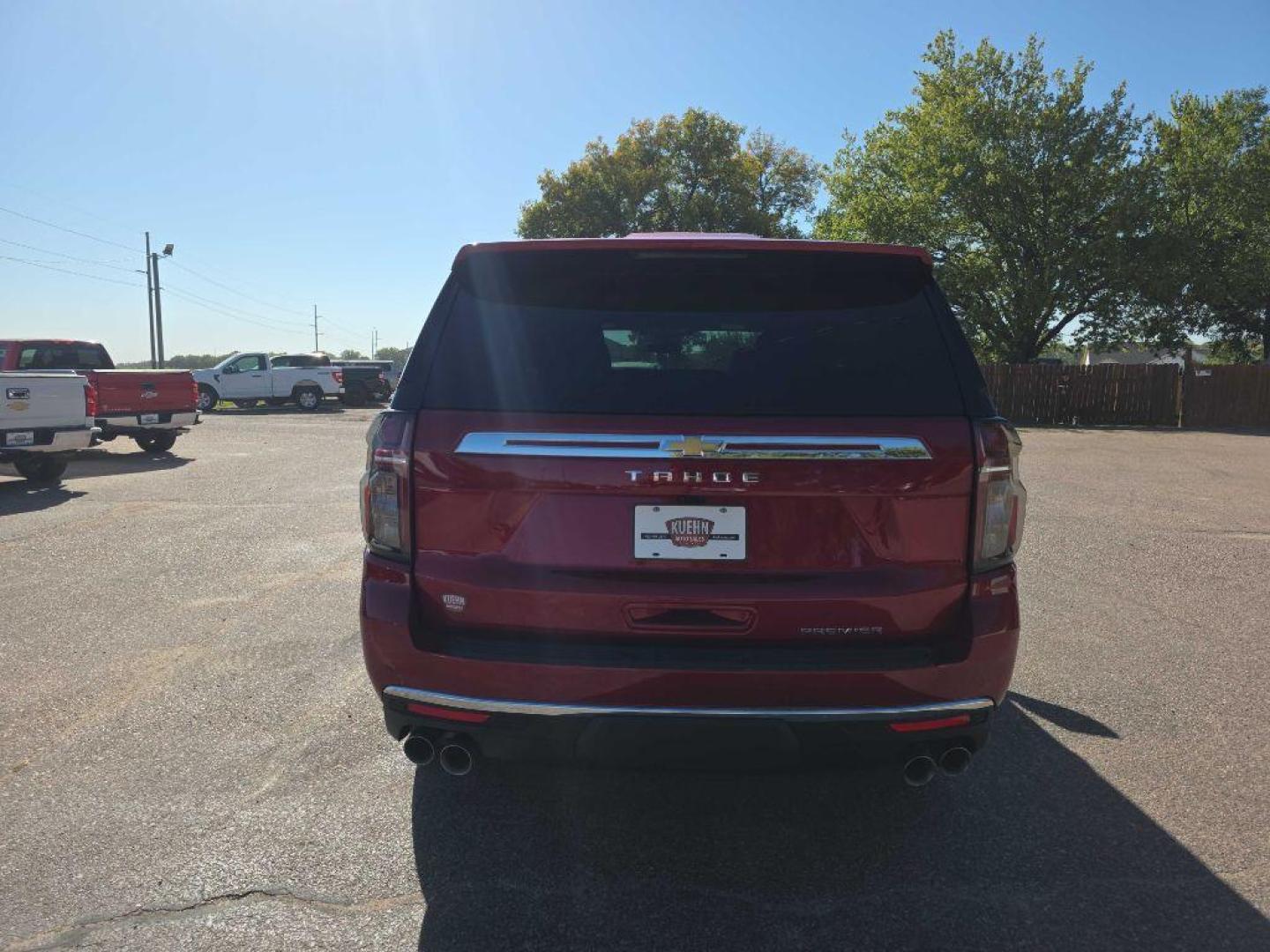 2024 RED CHEVROLET TAHOE 1500 PREMIER (1GNSKSKD2RR) with an 5.3L engine, Automatic transmission, located at 495 Old Highway 20 West, South Sioux City, NE, 68776, (402) 494-2677, 42.458408, -96.443512 - Photo#25