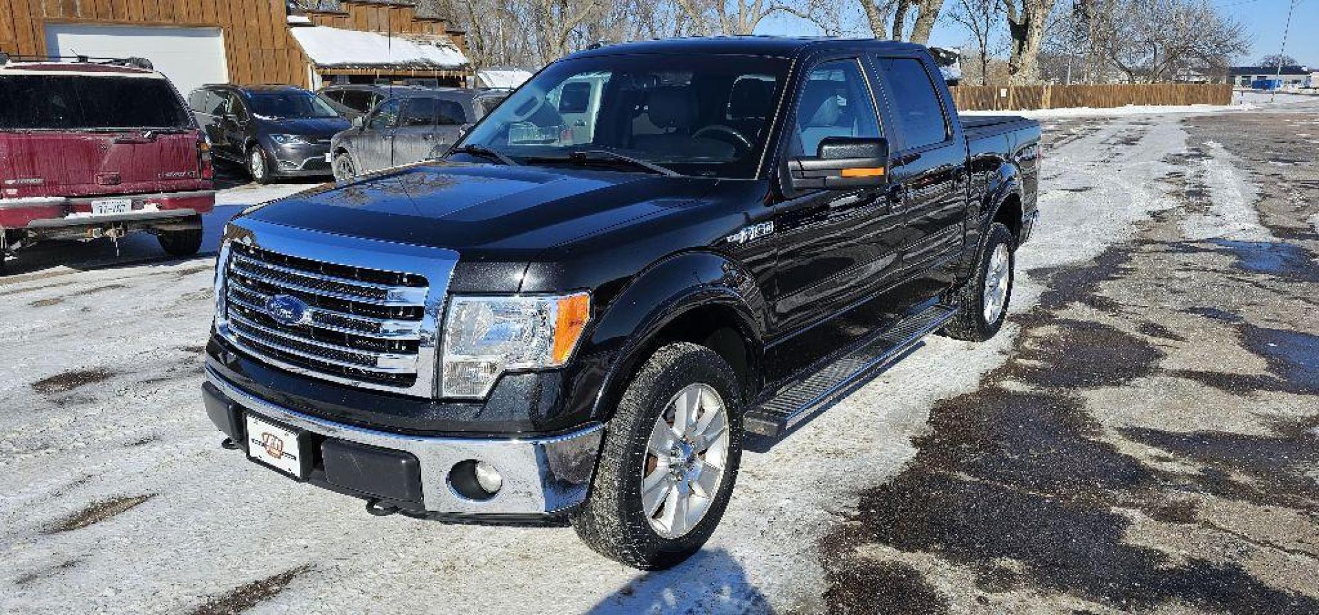 2013 BLACK FORD F150 SUPERCREW (1FTFW1EF7DK) with an 5.0L engine, Automatic transmission, located at 495 Old Highway 20 West, South Sioux City, NE, 68776, (402) 494-2677, 42.458408, -96.443512 - Photo#2