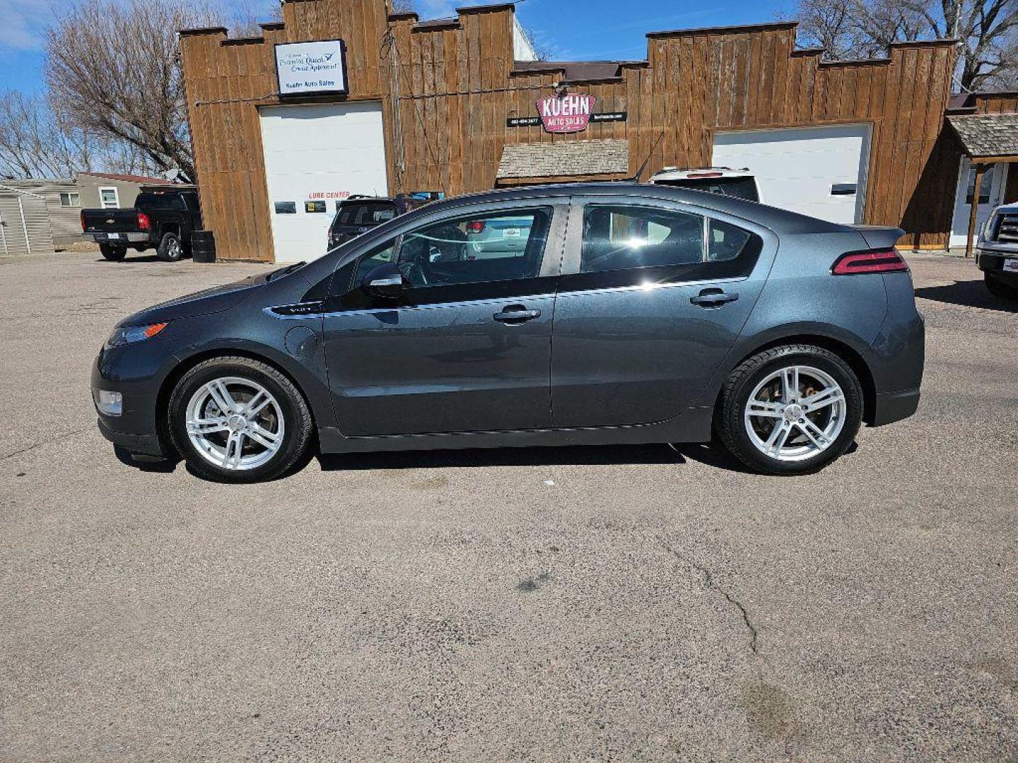 2012 GREY CHEVROLET VOLT (1G1RF6E40CU) with an 1.4L engine, Automatic transmission, located at 495 Old Highway 20 West, South Sioux City, NE, 68776, (402) 494-2677, 42.458408, -96.443512 - Photo#3