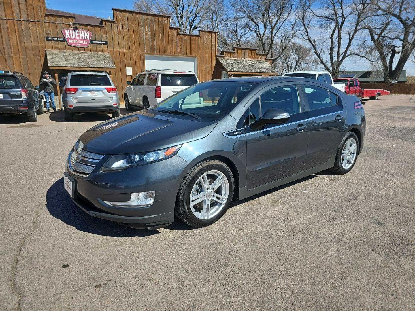 2012 GREY CHEVROLET VOLT (1G1RF6E40CU) with an 1.4L engine, Automatic transmission, located at 495 Old Highway 20 West, South Sioux City, NE, 68776, (402) 494-2677, 42.458408, -96.443512 - Photo#5