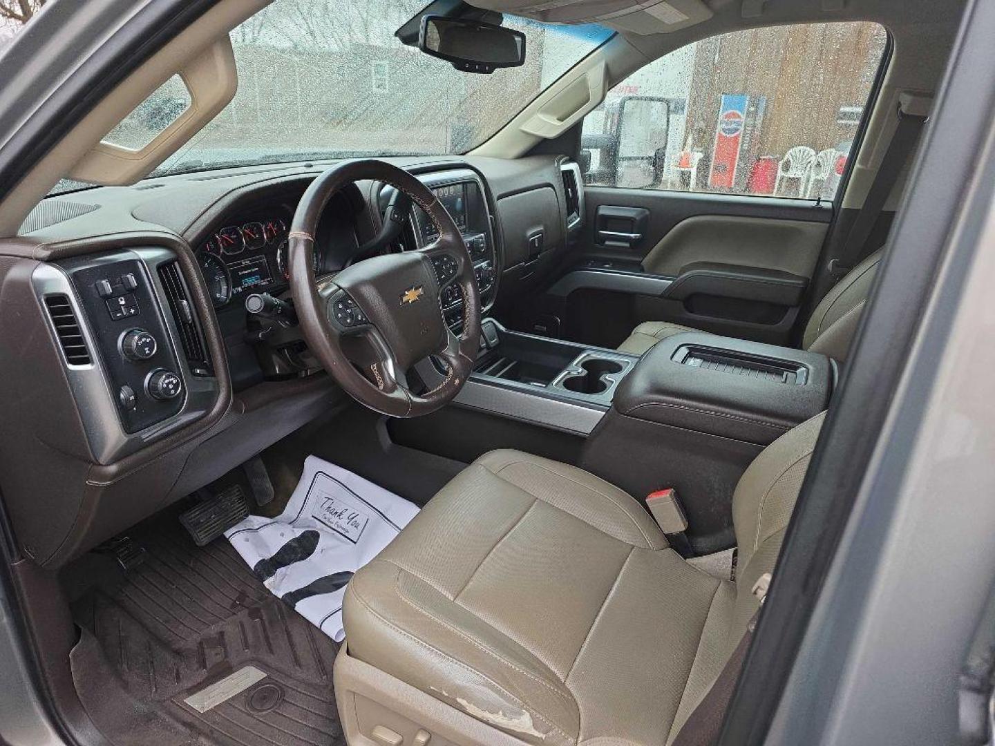 2017 BROWN CHEVROLET SILVERADO 2500 HEAVY DUTY LTZ (1GC1KWEG0HF) with an 6.0L engine, Automatic transmission, located at 495 Old Highway 20 West, South Sioux City, NE, 68776, (402) 494-2677, 42.458408, -96.443512 - Photo#8