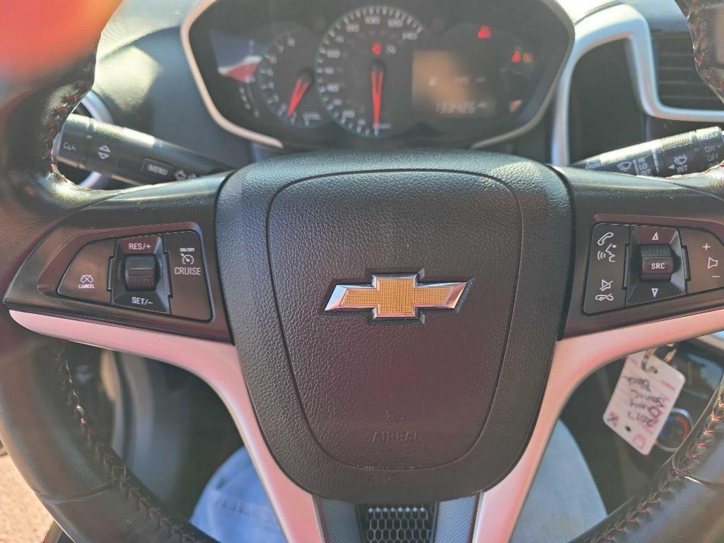 2017 BLACK CHEVROLET SONIC LT (1G1JC6SB9H4) with an 1.4L engine, 6-Speed Manual transmission, located at 495 Old Highway 20 West, South Sioux City, NE, 68776, (402) 494-2677, 42.458408, -96.443512 - Photo#11